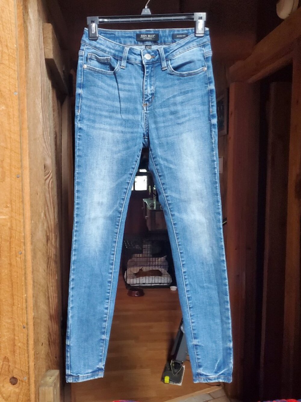Judy Blue Medium Wash Skinny Jeans Stretch Denim Size 27/5